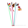 ball goldfish plastic rod cat stick cat teaser